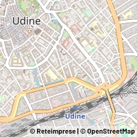 Mapa Udine