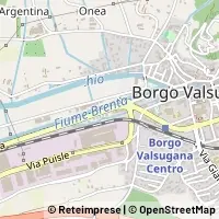 Mapa Borgo Valsugana
