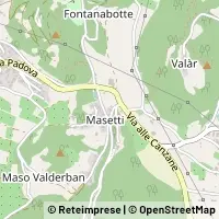 Karte Pergine Valsugana