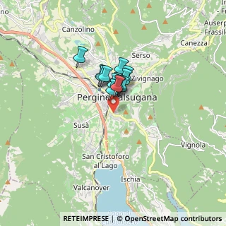 Mappa Via Padova, 38057 Pergine Valsugana TN, Italia (0.92769)