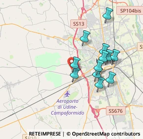 Mappa Via Passons, 33037 Pasian di Prato UD, Italia (3.23583)