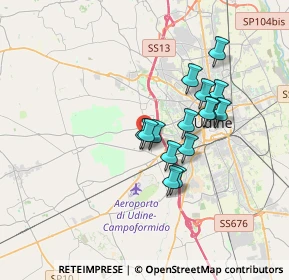 Mappa Via Passons, 33037 Pasian di Prato UD, Italia (2.72)