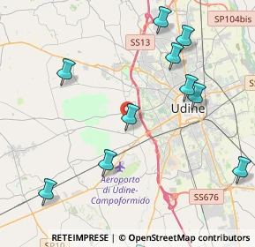 Mappa Via Passons, 33037 Pasian di Prato UD, Italia (5.93929)