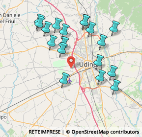 Mappa Via Passons, 33037 Pasian di Prato UD, Italia (7.75667)