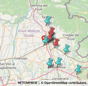Mappa Via Passons, 33037 Pasian di Prato UD, Italia (11.13308)