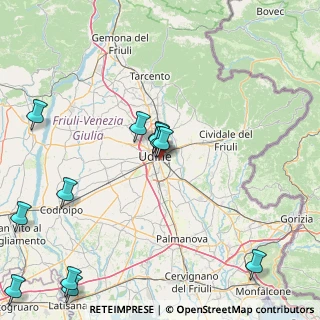 Mappa Via Mariano Del Friuli, 33100 Udine UD, Italia (20.535)