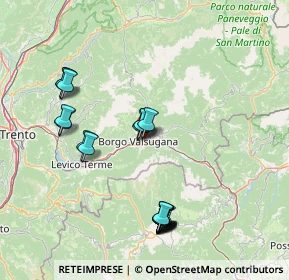 Mappa Parcheggio Interrato, 38051 Borgo Valsugana TN, Italia (15.4725)