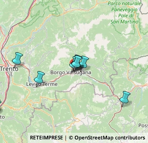 Mappa Parcheggio Interrato, 38051 Borgo Valsugana TN, Italia (16.89364)