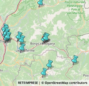 Mappa Parcheggio Interrato, 38051 Borgo Valsugana TN, Italia (20.7685)