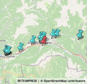Mappa Parcheggio Interrato, 38051 Borgo Valsugana TN, Italia (7.687)