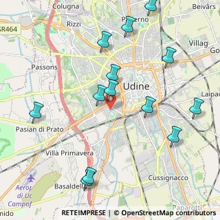 Mappa Via Vincenzo Joppi, 33100 Udine UD, Italia (2.32615)