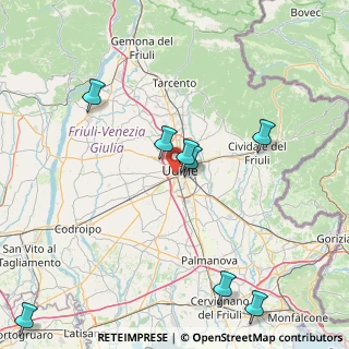 Mappa Via Vincenzo Joppi, 33100 Udine UD, Italia (26.86417)