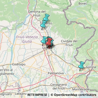 Mappa Via Monfalcone, 33100 Udine UD, Italia (6.26)