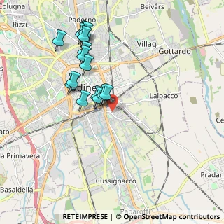 Mappa Via Monfalcone, 33100 Udine UD, Italia (1.81733)
