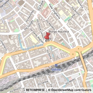 Mappa Via Giosuè Carducci, 64, 33100 Udine, Udine (Friuli-Venezia Giulia)