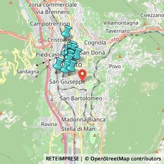 Mappa Via Giuseppe Gerola, 38122 Trento TN, Italia (1.29714)