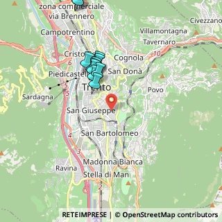 Mappa Via Giuseppe Gerola, 38122 Trento TN, Italia (2.02923)