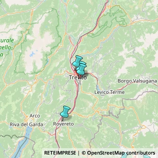 Mappa Via Giuseppe Gerola, 38122 Trento TN, Italia (44.24611)