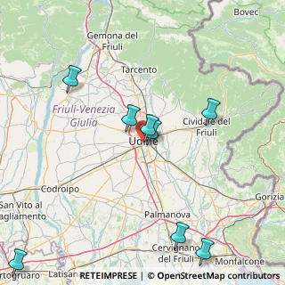 Mappa Via Cussignacco, 33100 Udine UD, Italia (25.29727)
