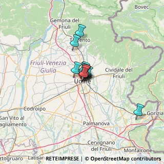 Mappa Via Cussignacco, 33100 Udine UD, Italia (5.71917)