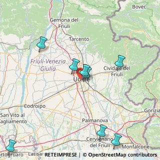 Mappa Viale Giuseppe Duodo, 33100 Udine UD, Italia (25.31818)