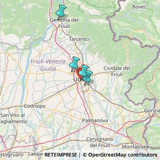 Mappa Viale Giuseppe Duodo, 33100 Udine UD, Italia (54.55786)