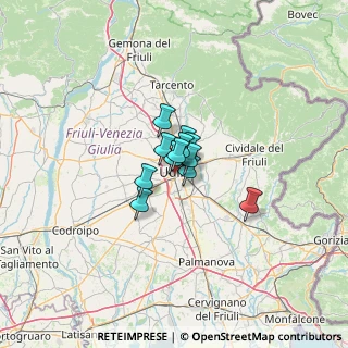 Mappa Viale Giuseppe Duodo, 33100 Udine UD, Italia (5.08667)