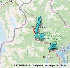 Mappa Via Fratelli di Dio, 28844 Villadossola VB, Italia (10.63462)
