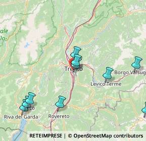 Mappa Via Giovanni e Tina Lorenzoni, 38122 Trento TN, Italia (23.60667)