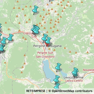 Mappa Via Pontara, 38057 Pergine Valsugana TN, Italia (6.156)