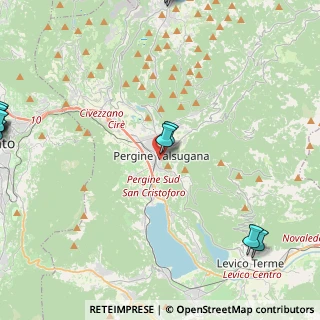 Mappa Via Pontara, 38057 Pergine Valsugana TN, Italia (7.55438)