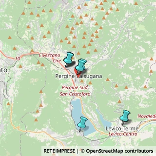 Mappa Via Pontara, 38057 Pergine Valsugana TN, Italia (2.68636)