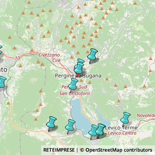 Mappa Via Pontara, 38057 Pergine Valsugana TN, Italia (5.47467)