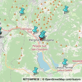 Mappa Via Pontara, 38057 Pergine Valsugana TN, Italia (6.76059)