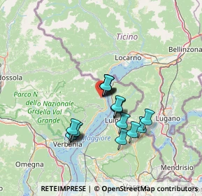 Mappa Via ai Ger, 28822 Cannobio VB, Italia (10.38333)