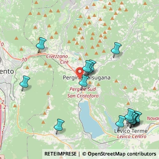 Mappa SS 47 della Valsugana, 38057 Pergine Valsugana TN, Italia (5.29125)