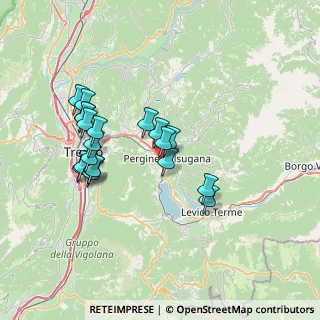 Mappa SS 47 della Valsugana, 38057 Pergine Valsugana TN, Italia (6.64)
