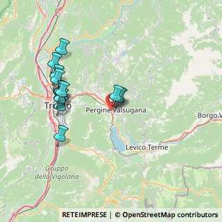 Mappa Ss 47 Km. 119+36, 38057 Pergine Valsugana TN, Italia (7.31286)