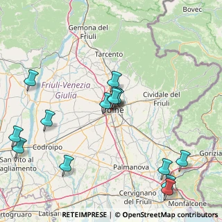 Mappa Via Antonio Andreuzzi, 33100 Udine UD, Italia (18.92214)