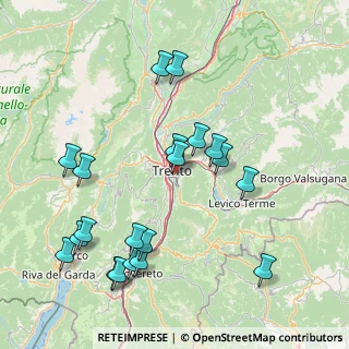 Mappa Via Apollonio Annibale, 38122 Trento TN, Italia (17.4705)