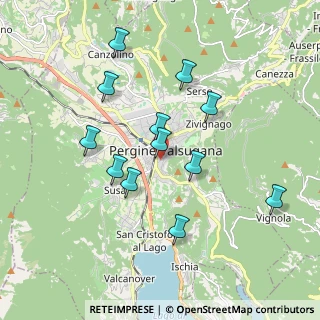 Mappa Piazza S. Rocco, 38057 Pergine Valsugana TN, Italia (1.70833)