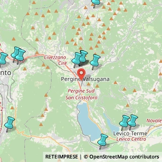 Mappa Via Marzola, 38057 Pergine Valsugana TN, Italia (5.62143)