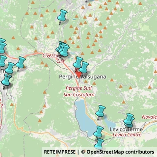 Mappa Via Marzola, 38057 Pergine Valsugana TN, Italia (6.001)