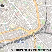 Mapa Udine