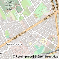 Mapa Udine