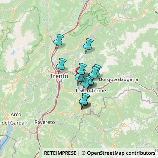 Mappa Via Paludi, 38057 Pergine Valsugana TN, Italia (7.84857)