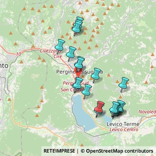 Mappa Via Paludi, 38057 Pergine Valsugana TN, Italia (3.888)