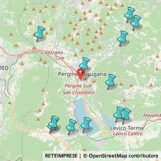 Mappa Via Paludi, 38057 Pergine Valsugana TN, Italia (5.60417)