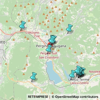 Mappa Via Paludi, 38057 Pergine Valsugana TN, Italia (4.826)