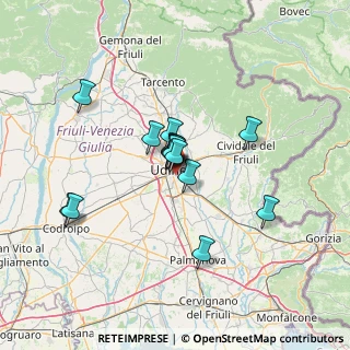Mappa Via Pradamano, 33100 Udine UD, Italia (9.89067)